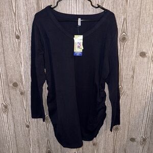 Planet Motherhood Maternity NWT Navy Long sleeve Size 3X